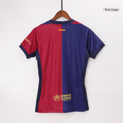 Gift-Women's Barcelona Home Soccer Jersey shirt 2024/25