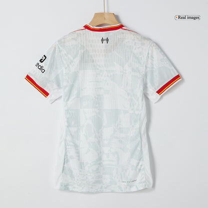Αυθεντική ποδοσφαιρική φανέλα M.SALAH #11 Liverpool Third Away Shirt 2024/25