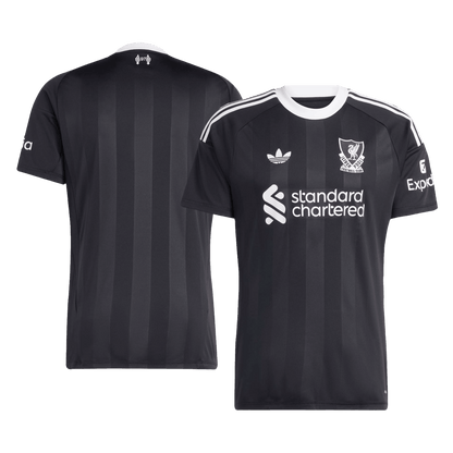 Liverpool Goalkeeper Soccer Jersey 2025/26 Black