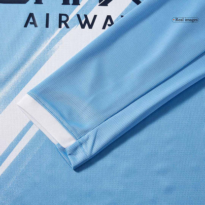 Manchester City Home Long Sleeve Jersey 2025/26