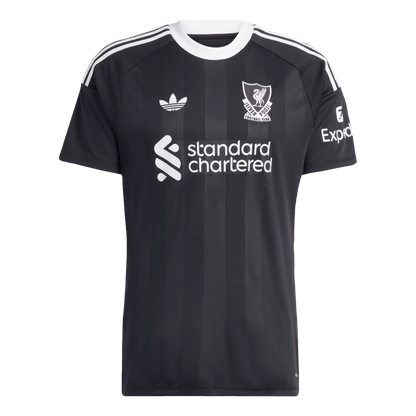 Liverpool Goalkeeper Soccer Jersey 2025/26 Black