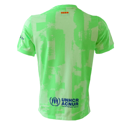 Barcelona Third Away soccer jersey 2024/25 - Spotify Logo Without Text