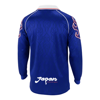 Retro Soccer Jersey Japan Home Long Sleeve 1998