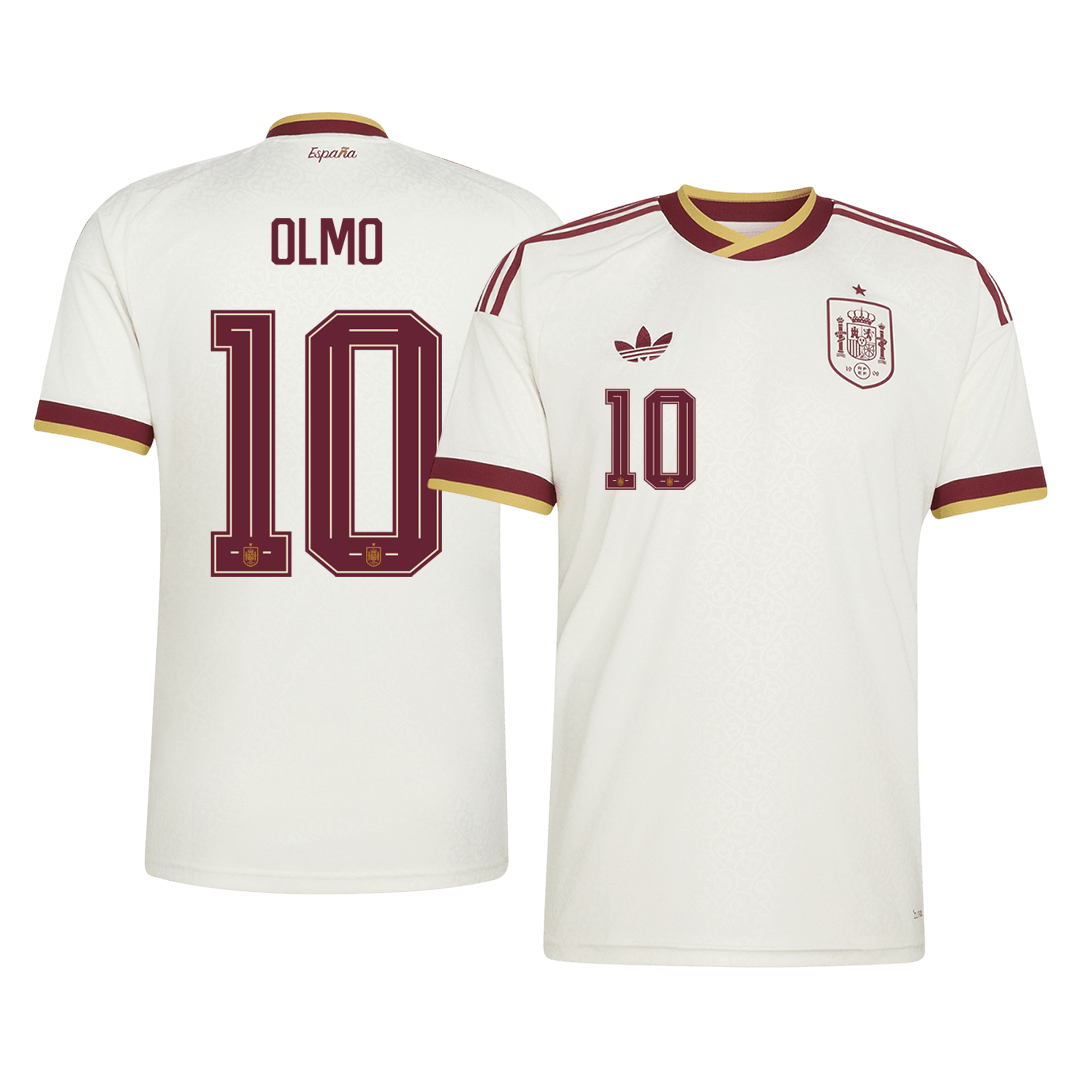 Ισπανία φανέλα Εκτός Παγκόσμιο Κύπελλο 2026 OLMO #10