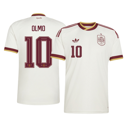 Ισπανία φανέλα Εκτός Παγκόσμιο Κύπελλο 2026 OLMO #10