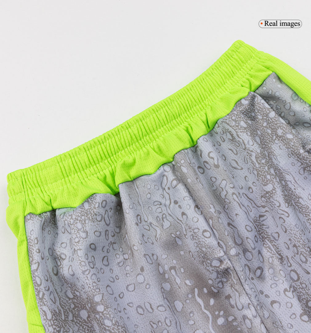 Παιδική Φανέλα Μάντσεστερ Σίτι Τρίτης Εμφάνισης (Φανέλα+Σορτς+Κάλτσες) 25/26 Γκρι