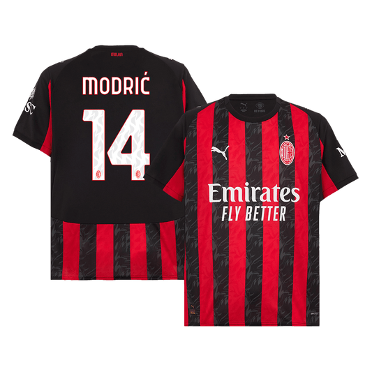 MODRIĆ #14 Φανέλα AC Milan εντός έδρας ποδοσφαίρου 2025/26