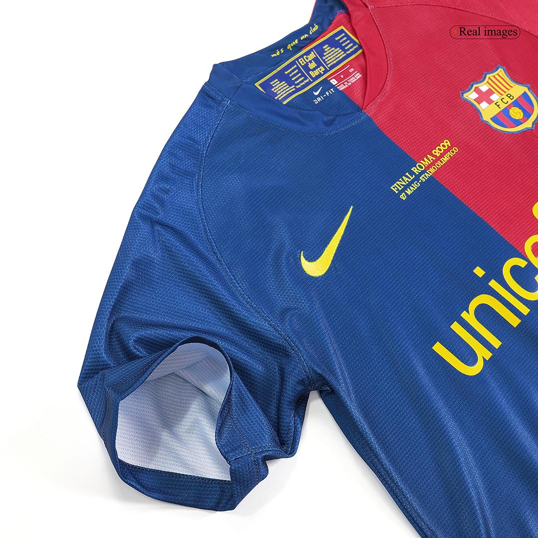 Retro Jersey Barcelona Retro Jersey Home Soccer Shirt 2008/09 - UCL