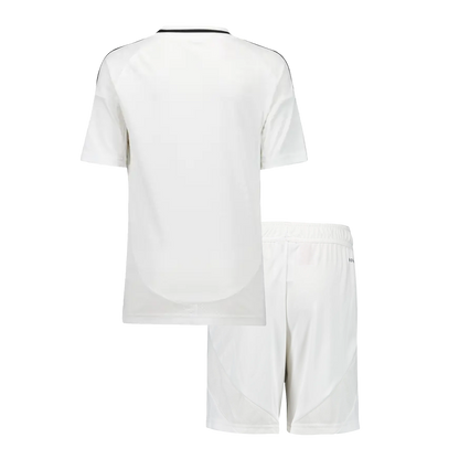 Kid's Real Madrid Home Soccer Jersey Kit (Shirt+Shorts)