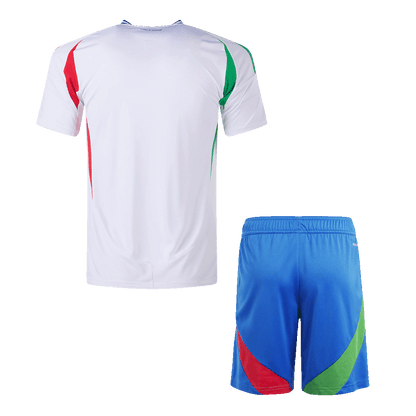 Italy Away Soccer Jersey Kit(Jersey+Shorts) Euro 2024