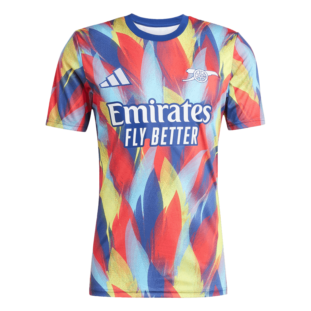 Arsenal Προθέρμανσης Ποδοσφαιρική Φανέλα 2025/26