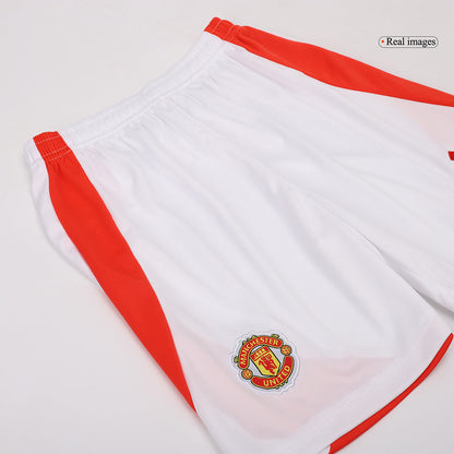 Gift-Kid's Manchester United Home Soccer Jersey (Shirt+Shorts) 2024/25