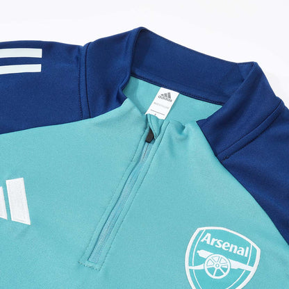 Arsenal 1/4 Zip Tracksuit 2025/26 Green