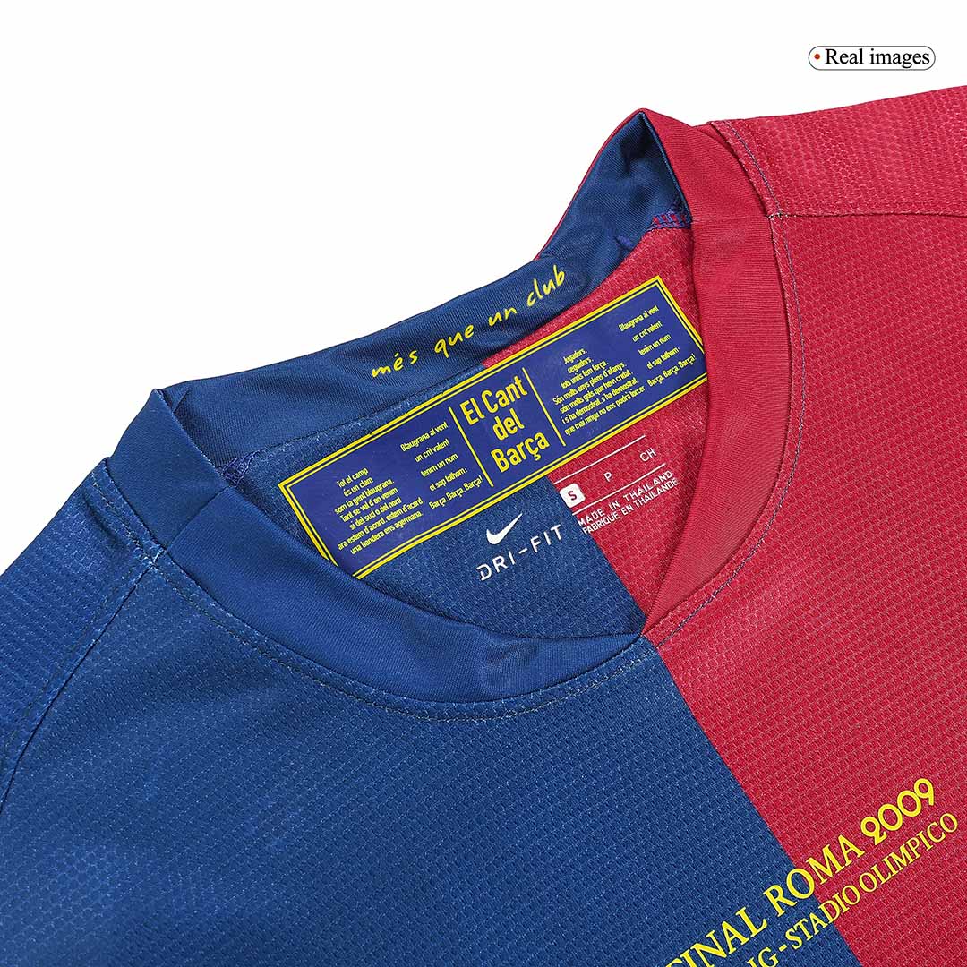 Retro Jersey Barcelona Retro Jersey Home Soccer Shirt 2008/09 - UCL