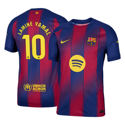 Μπαρτσελόνα φανέλα Εντός 2025/26 LAMINE YAMAL #10 - Match Version