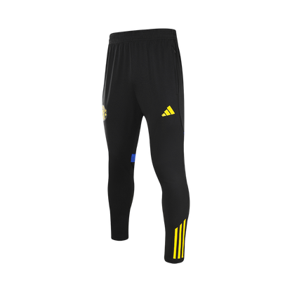 Manchester United 1/4 Zip Tracksuit 2025/26 Kids Black