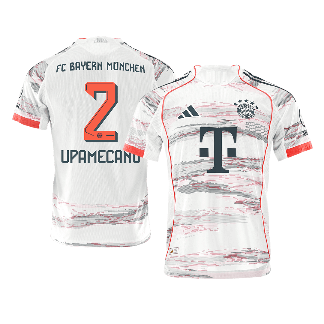 Μπάγερν Μονάχου φανέλα Εκτός 2025/26 UPAMECANO #2 - Match Version