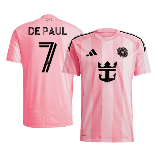 Inter Miami CF DE PAUL #7 Εντός Έδρας Φανέλα Ποδοσφαίρου 2025