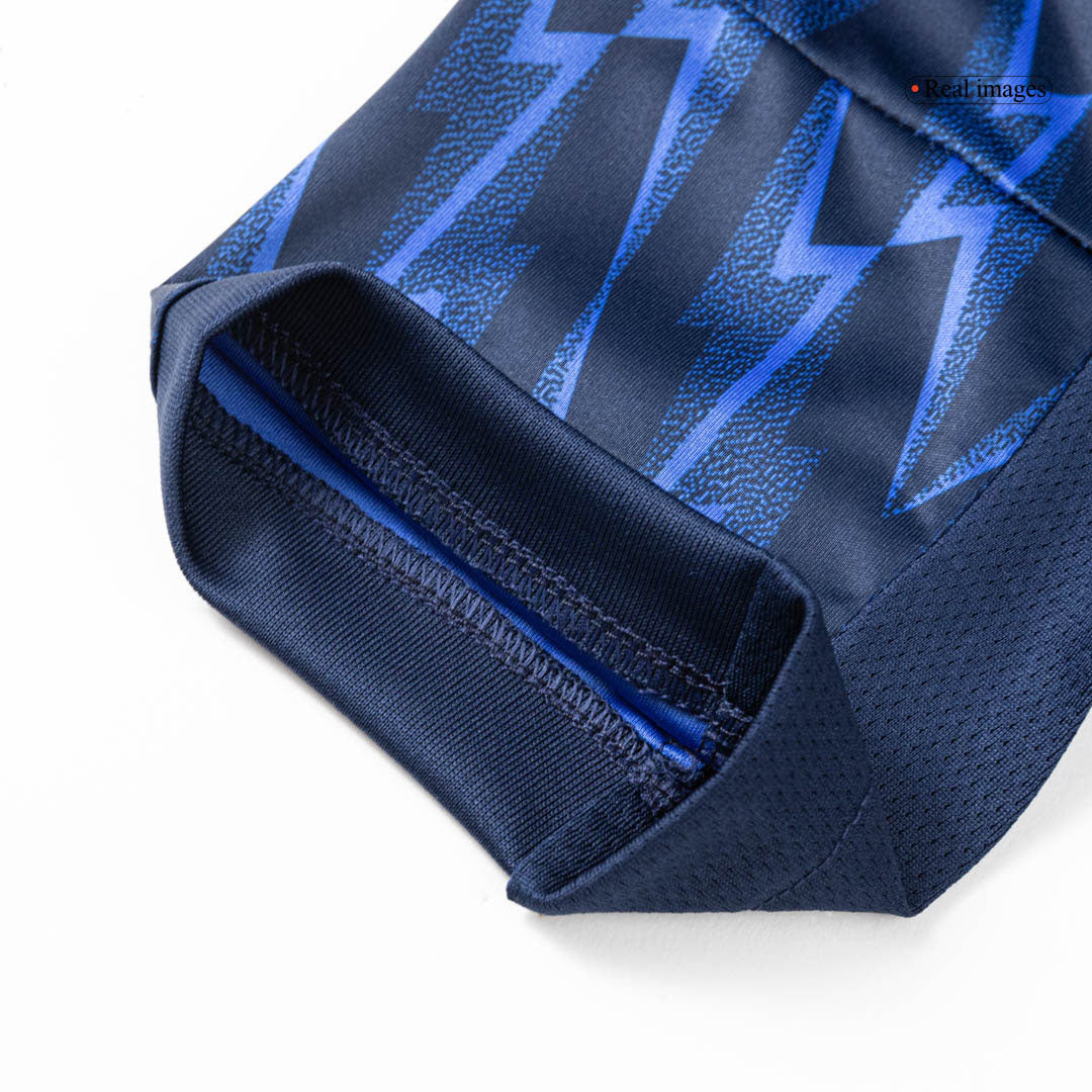 Παιδική Φανέλα Ποδοσφαίρου της Άρσεναλ Εκτός έδρας (Φανέλα+Σορτς+Κάλτσες) 2025/26 Μπλε