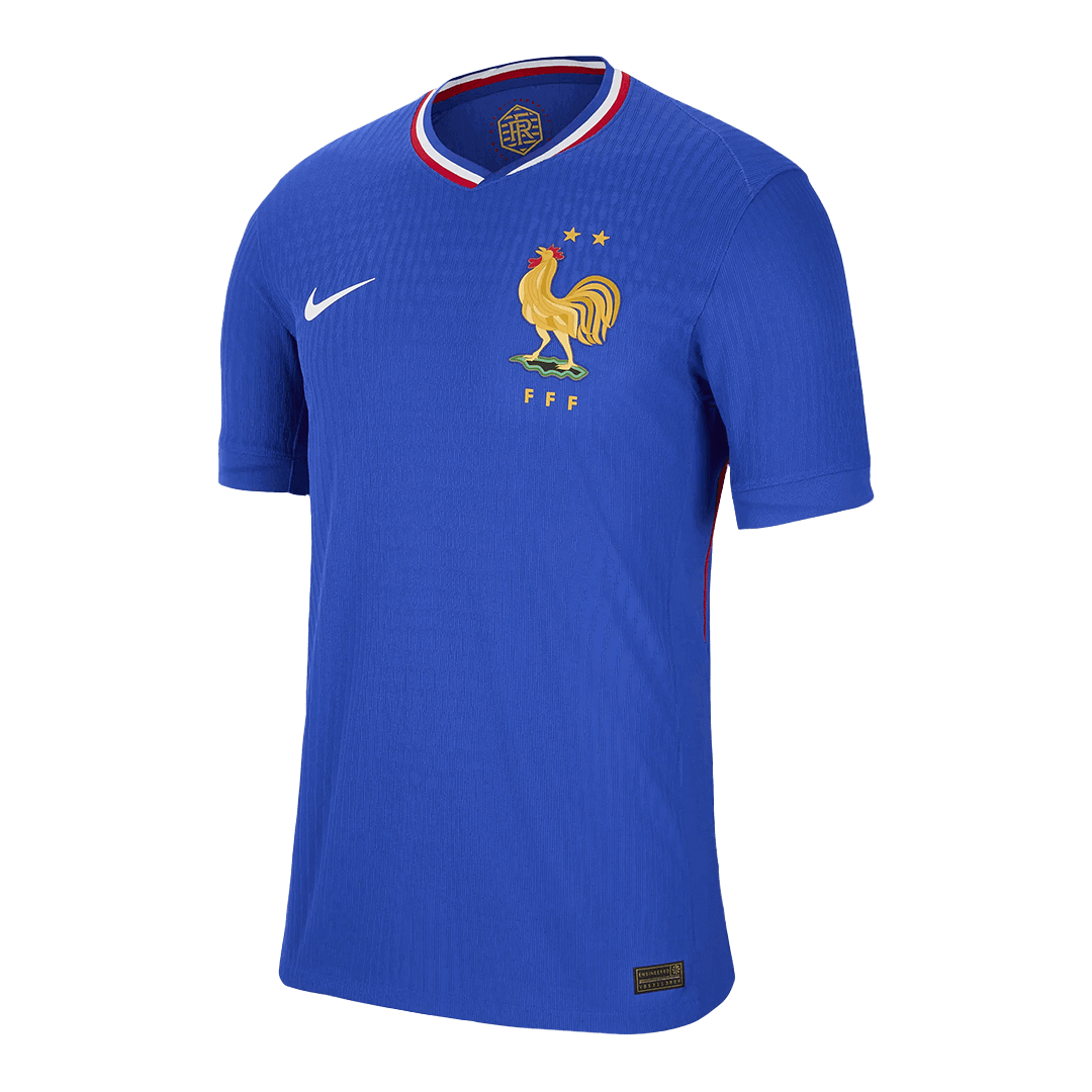 Αυθεντική μπλούζα MBAPPE #10 Soccer Jersey France 2024