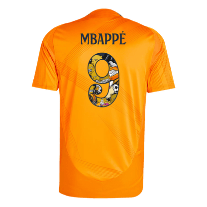 Authentic MBAPPE #9 Soccer Jersey Real Madrid Away Shirt 2024/25 Bear Champ Font