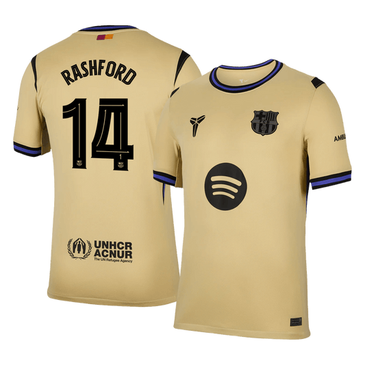 RASHFORD #14 Φανέλα Εκτός Έδρας Μπαρτσελόνα 2025/26 - UCL