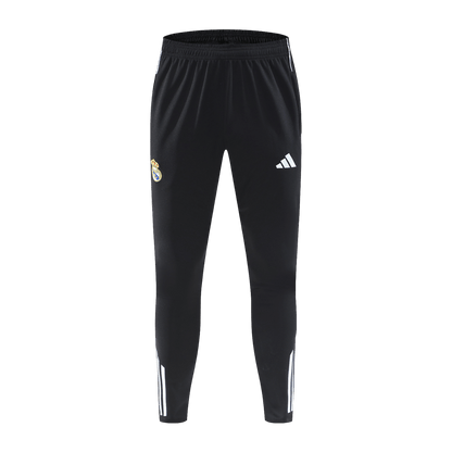 Real Madrid 1/4 Zip Tracksuit 2025/26 Black
