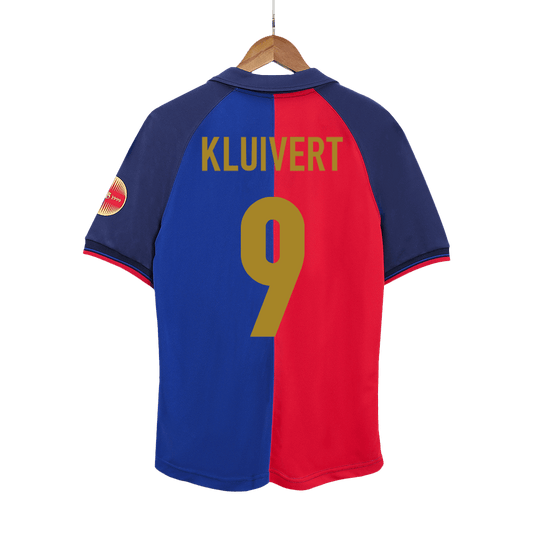 Μπαρτσελόνα Ρετρό φανέλα Εντός 1999/00 KLUIVERT #9