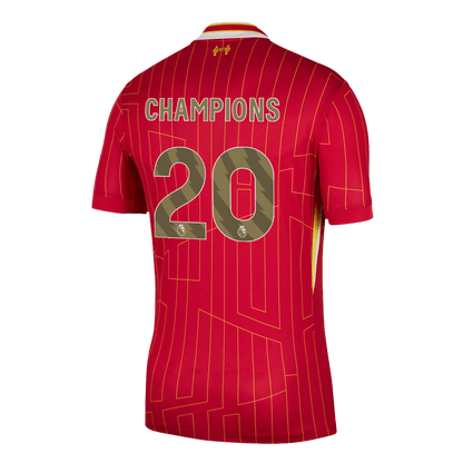 Φανέλα Λίβερπουλ Custom CHAMPIONS #20 Ποδοσφαιρική φανέλα Αρχική 2024/25