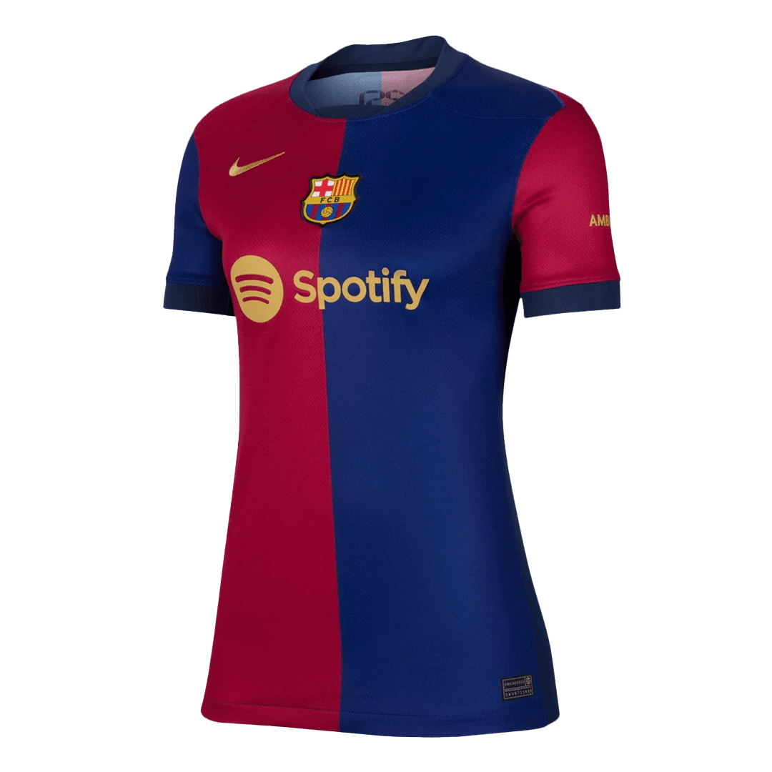 Gift-Women's Barcelona Home Soccer Jersey shirt 2024/25