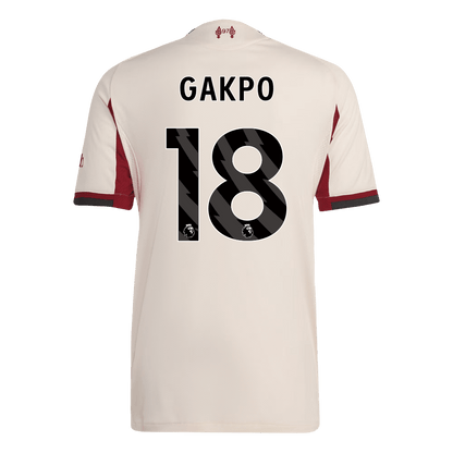 Λίβερπουλ φανέλα Εκτός 2025/26 GAKPO #18 - Match Version