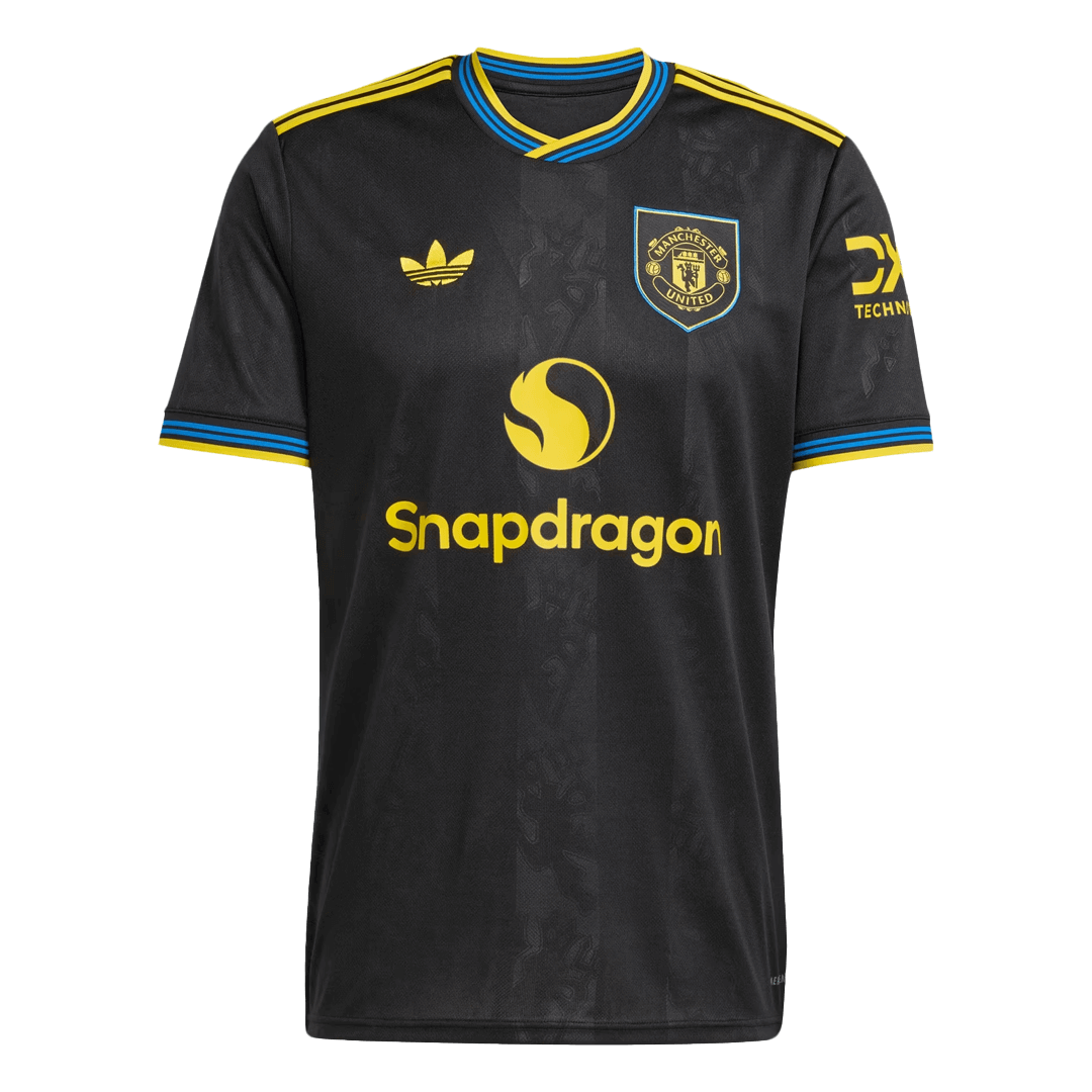 $8.9 Manchester United Soccer Jersey Third Away Custom Shirt 2025/26