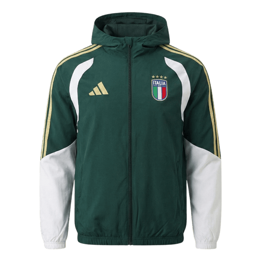 Italy Hoodie Training Tracksuit Jacket 2026 Green