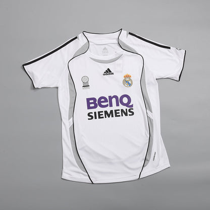 Retro Soccer Jersey Real Madrid Home 2006/07