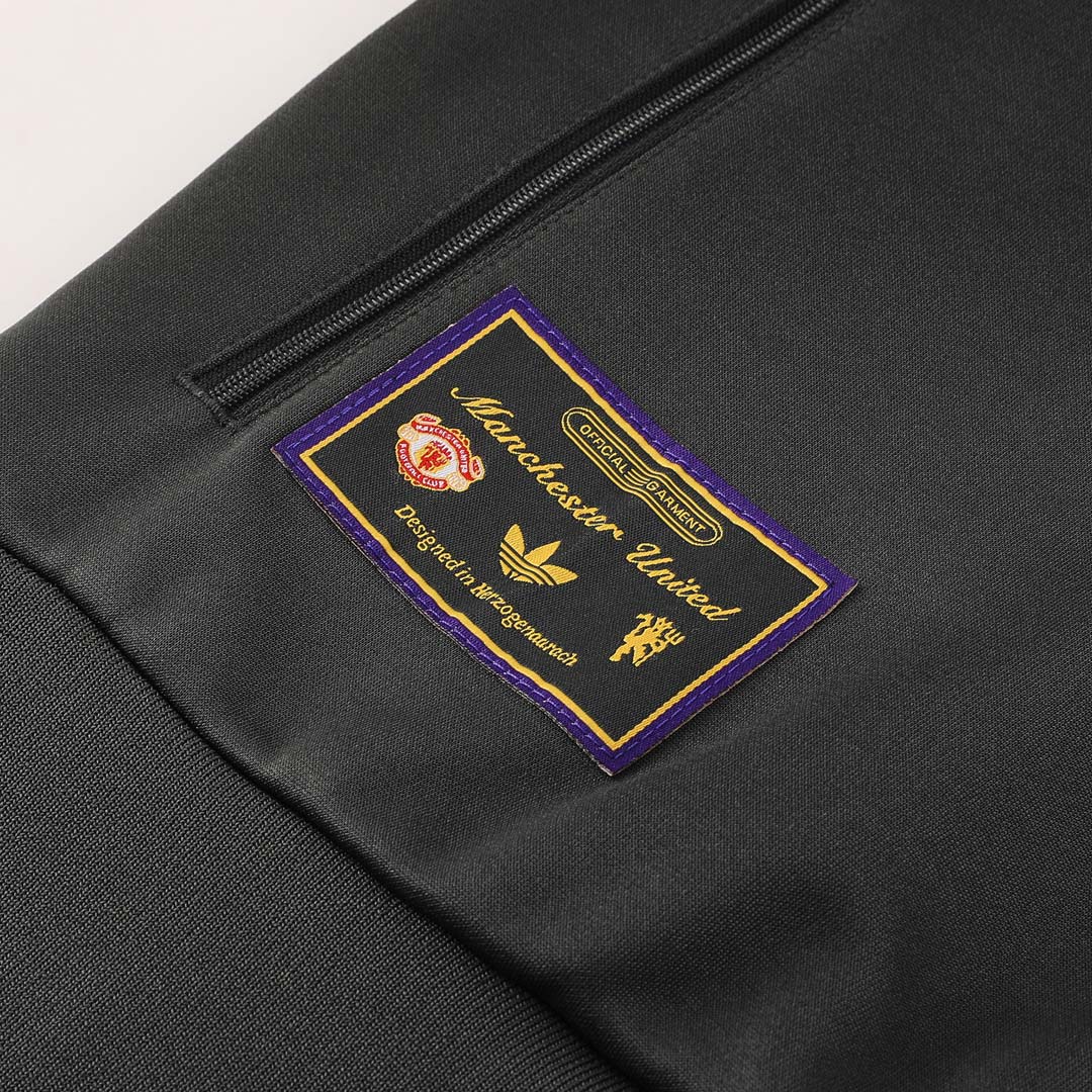 Manchester United Jacket Tracksuit 2025/26 Black