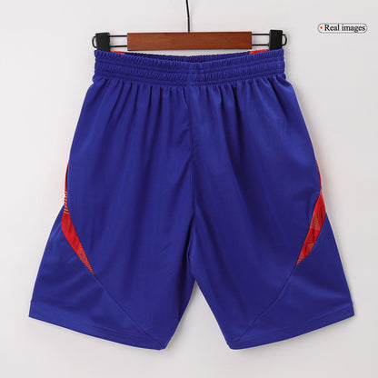 Spain Pre-Match Soccer Shorts Euro 2024