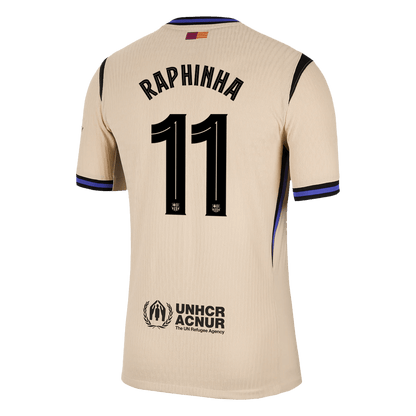 Authentic RAPHINHA #11 Soccer Jersey Barcelona x Kobe Bryant Away Shirt 2025/26 -UCL