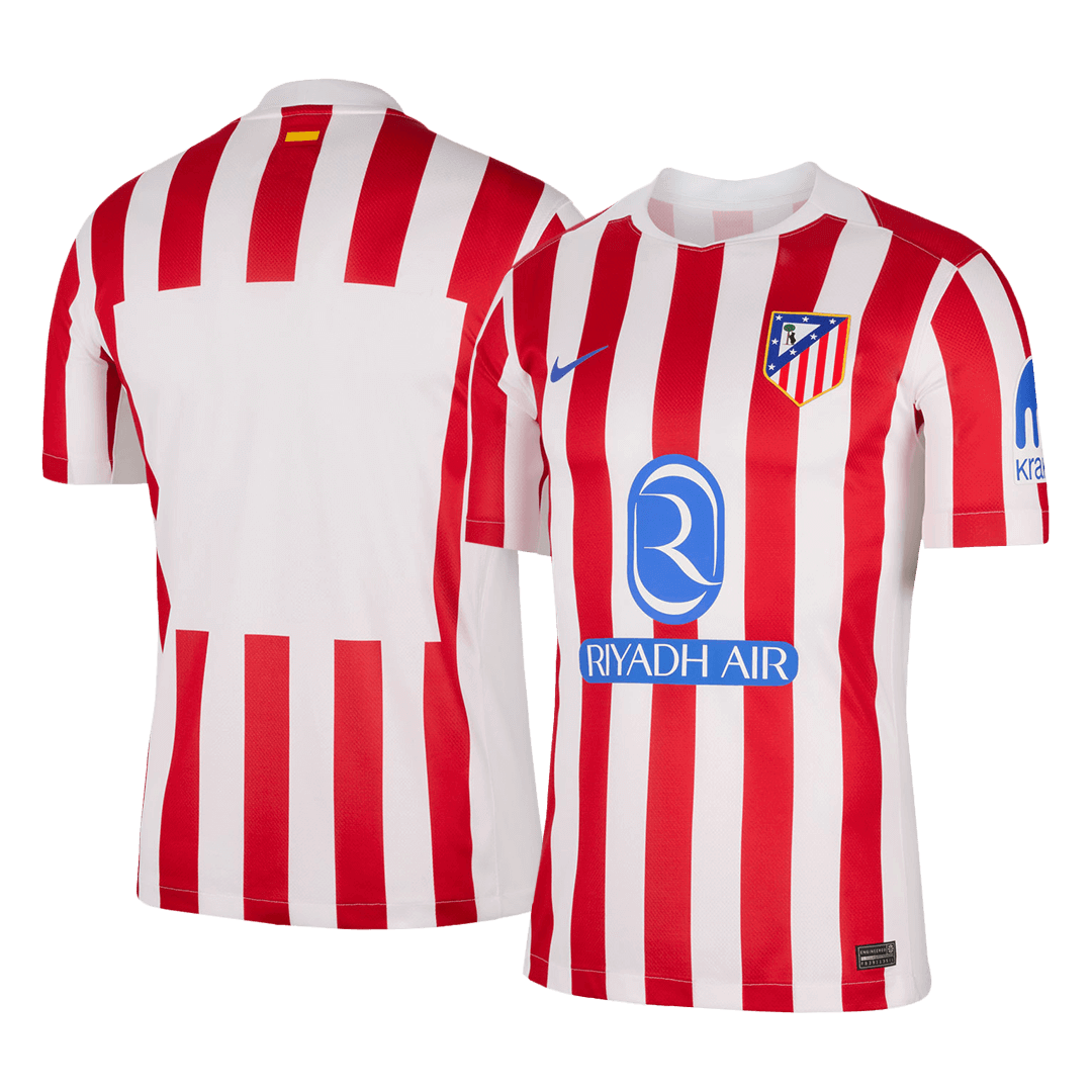 Αυθεντική προσαρμοσμένη φανέλα γηπέδου Atletico Madrid 2025/26