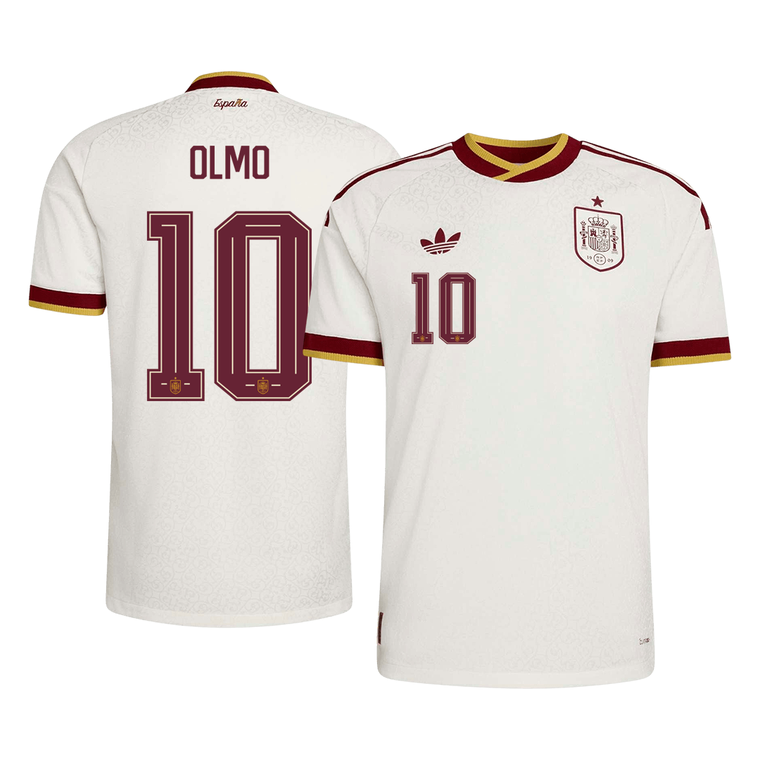 Ισπανία φανέλα Εκτός Παγκόσμιο Κύπελλο 2026 OLMO #10 - Match Version