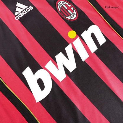 Μίλαν Ρετρό φανέλα μακρυμάνικη Εντός 2006/07 RONALDO #99