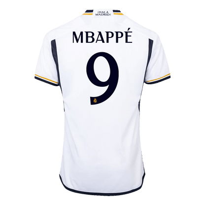 Authentic MBAPPE #9 Soccer Jersey Real Madrid Home Shirt 2023/24