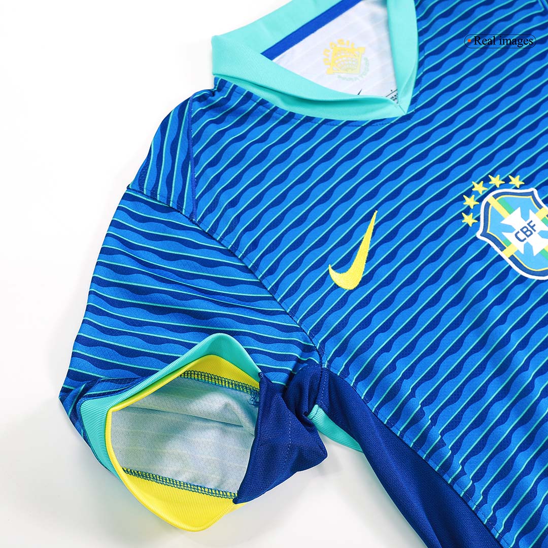 Προσαρμοσμένη φανέλα Brazil Soccer Jersey Away 2024