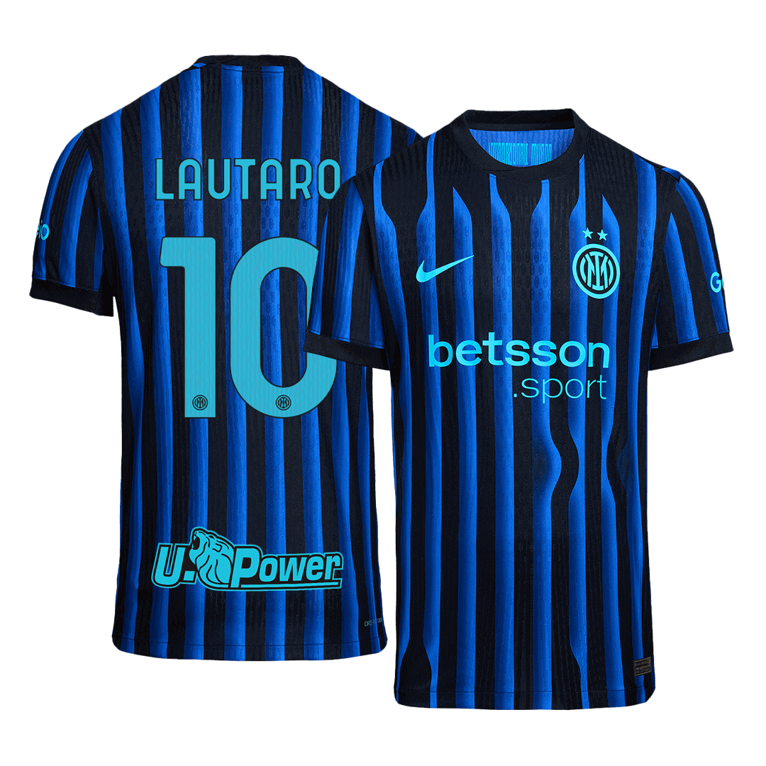 LAUTARO #10 Ίντερ Μίλαν Αυθεντική Φανέλα Ποδοσφαίρου Εντός Έδρας 2025/26