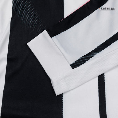 Juventus Long Sleeve Jersey Home Football Shirt 2025/26