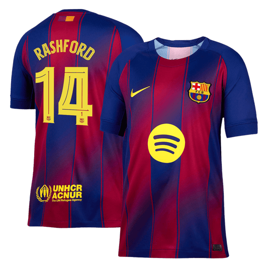 RASHFORD #14 Εντός έδρας ποδοσφαιρική φανέλα της Μπαρτσελόνα 2025/26 -UCL