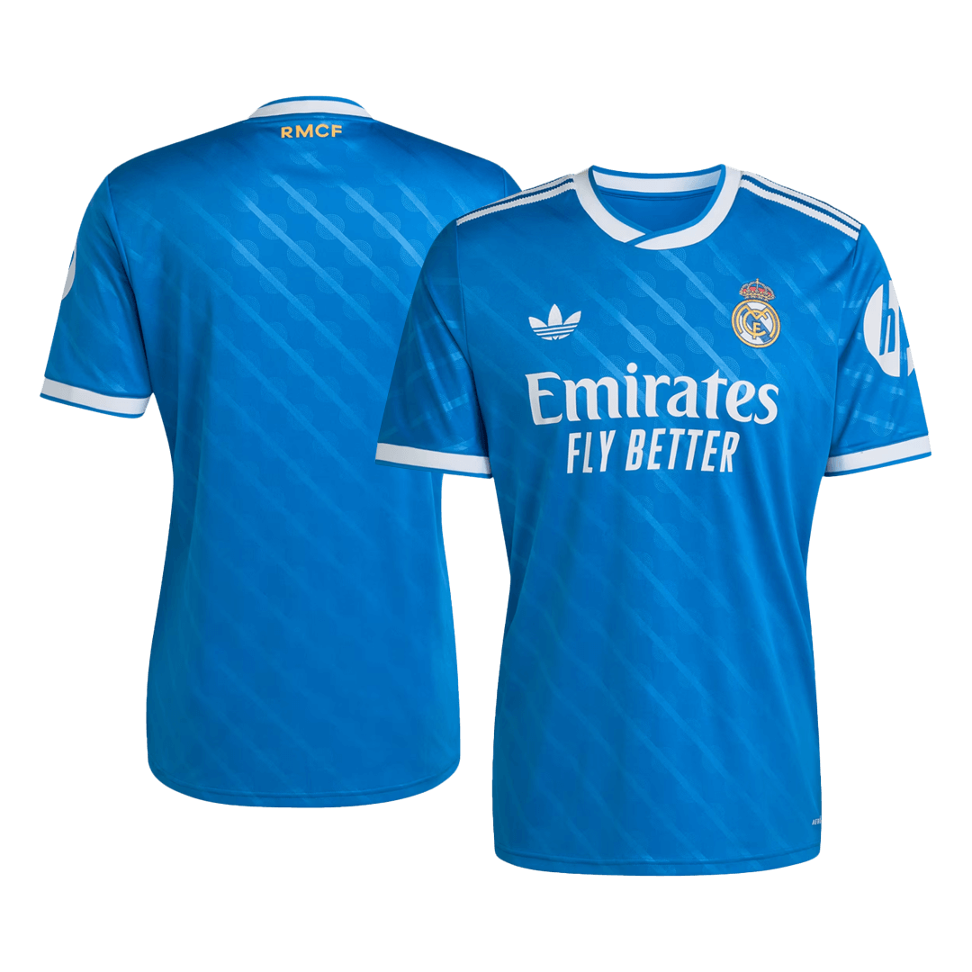 $8.9 Real Madrid Third Away Soccer Jersey 2025/26