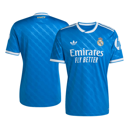 $8.9 Real Madrid Third Away Soccer Jersey 2025/26