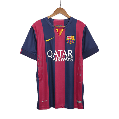 NEYMAR JR #11 Ρετρό φανέλα Barcelona για εντός έδρας ποδόσφαιρο 2014/15
