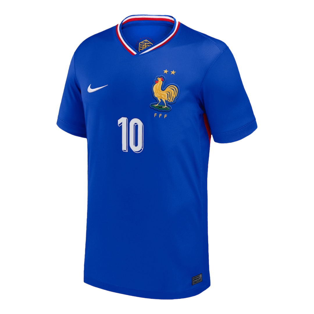 MBAPPÉ #10 Εντός Έδρας Προσαρμοσμένη Φανέλα Ποδοσφαίρου Γαλλίας 2024