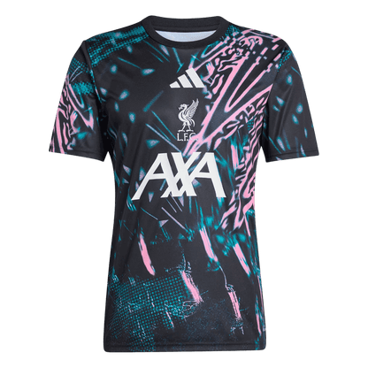 Liverpool Pre-Match Soccer Jersey 2025/26 Black